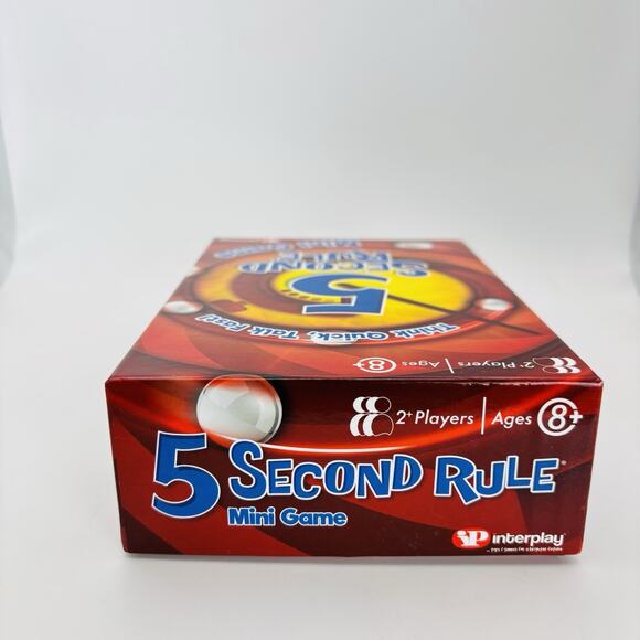 PlayMonster - 5 Second Rule Mini Game. New In Open Box. Sealed Cards. - Picture 3 of 11